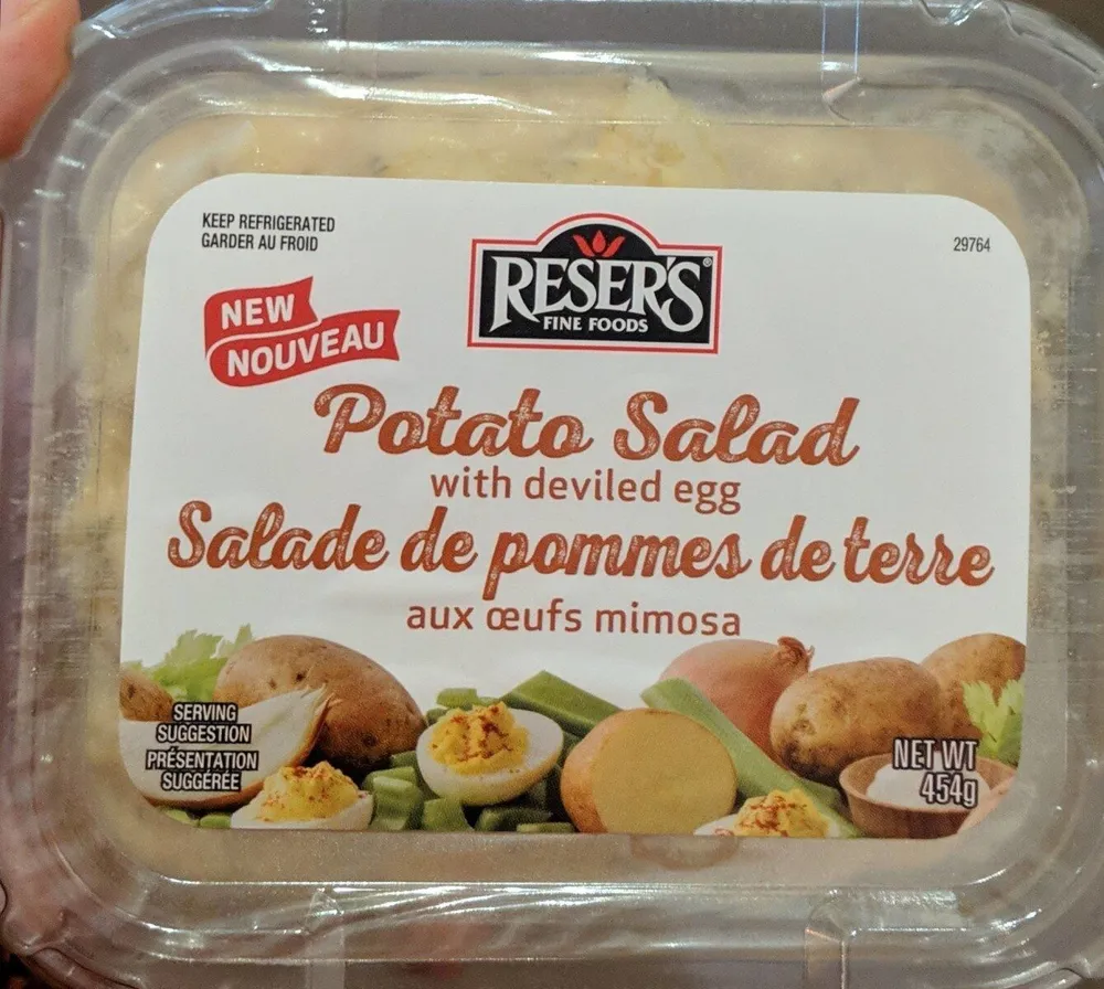 Potato Salad with deviled egg