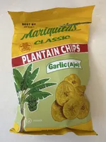 Plantain Chips, Garlic (Ajo) Flavor