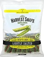 HARVEST SNAPS LIGHTLY SALTED Crispy Baked Veggie Snacks