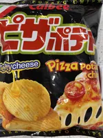 Pizza Potato Chips Melty Cheese CALBEE