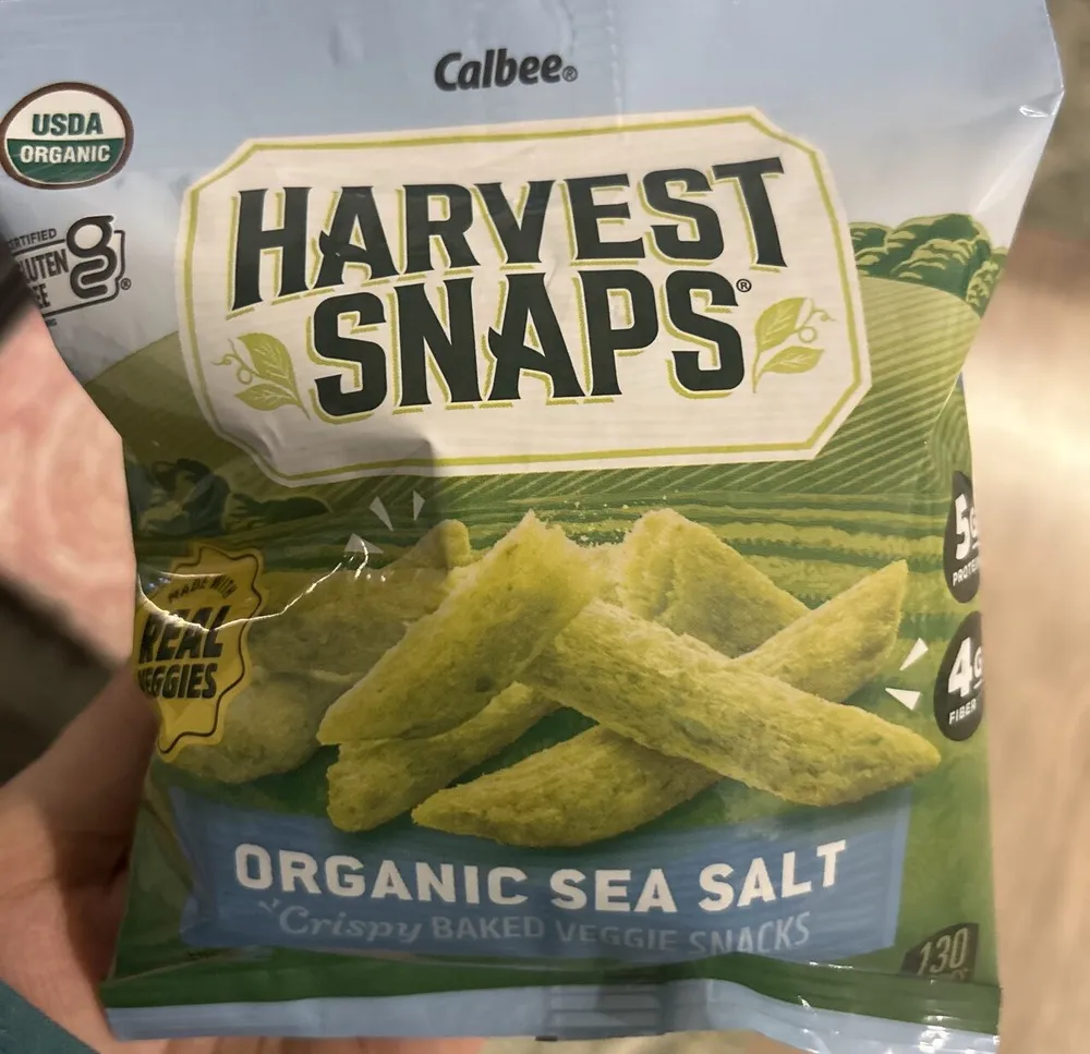 Organic Sea Salt Crispy Baked Veggie Snacks