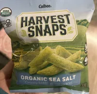 Organic Sea Salt Crispy Baked Veggie Snacks