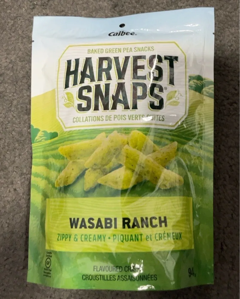 Snapea Crisps Wasabi Ranch