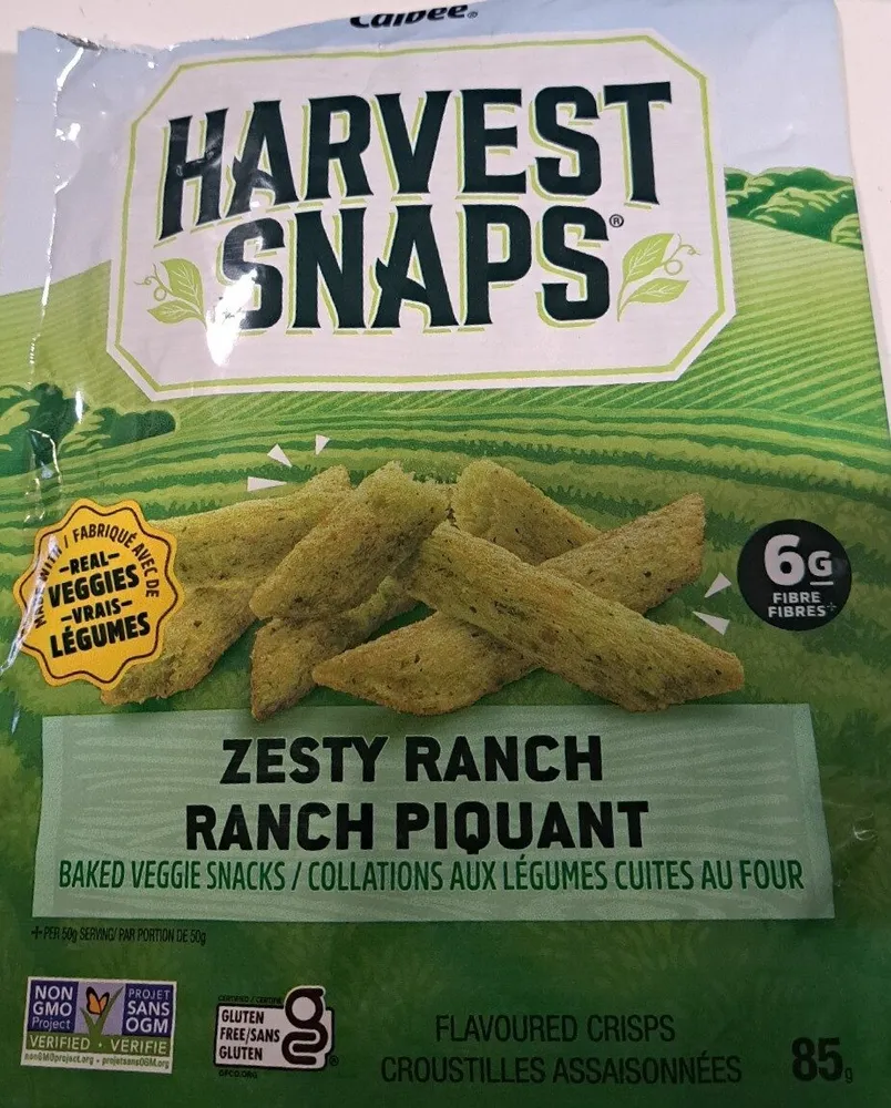 Baked Veggie Snacks Zesty Ranch