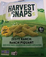 Baked Veggie Snacks Zesty Ranch