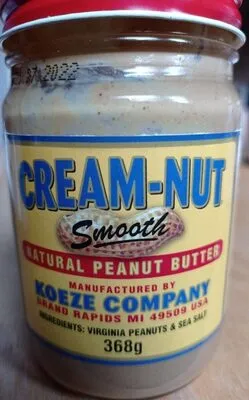 'Cream-Nut', natural peanut butter