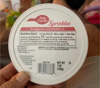 Sprinkles rainbow nonpareil