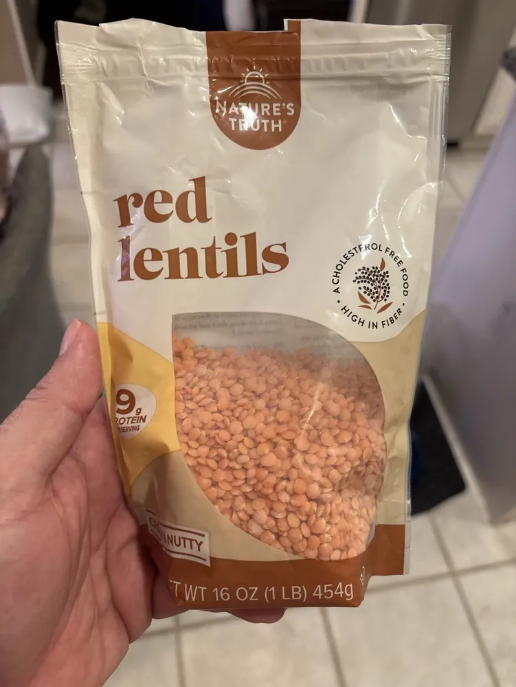 red lentils