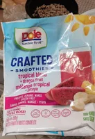 Crafted Smoothies - Tropical Blend + Dragon Fruit