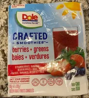 Dole Crafted Smoothies berries + greens