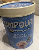 No sugar added strawberry cheesecake