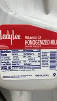 Lady Lee Vitamin D Homogenized Milk