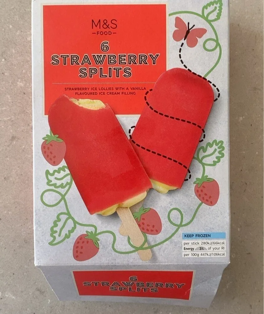 strawberry splits