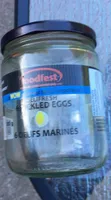 6 oeufs marinés