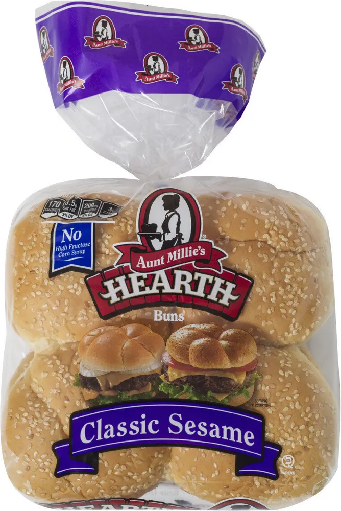 Classic Sesame Hamburger Buns