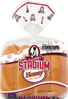 Honey Hot Dog Stadium Buns