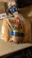 Old world european style french rolls
