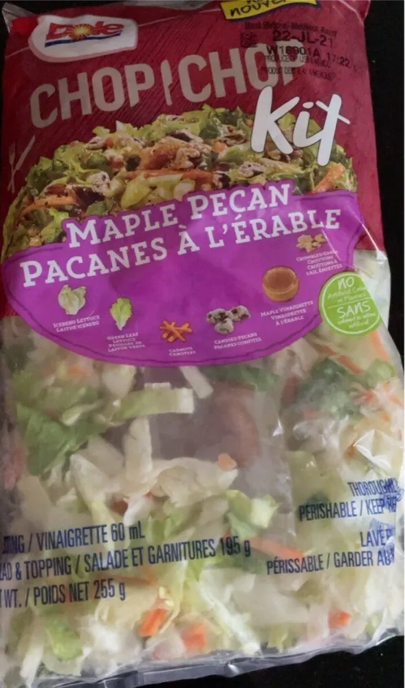 Chopchop pacanes a l’érable