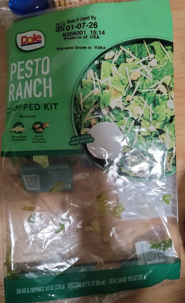 Pesto Ranch Chopped Kit