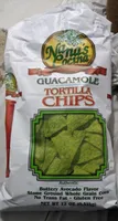 Guacamole tortilla chips