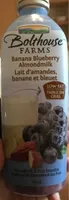 Fruit & almondmilk smoothie, blueberry banana almondmilk