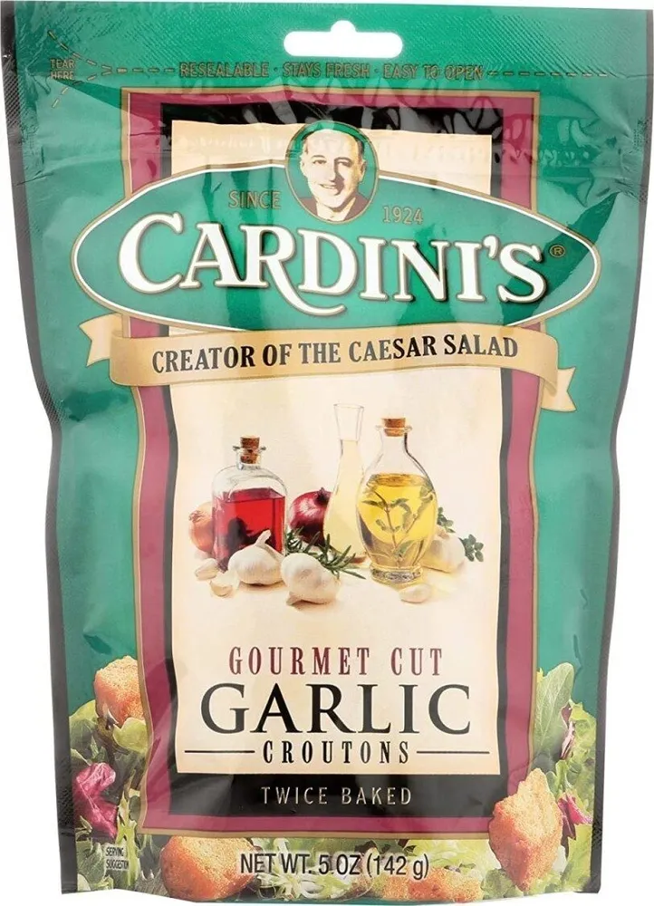 Cardini gourmet croutons garlic