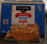 American Pasteurized Prepared Cheese Product singles