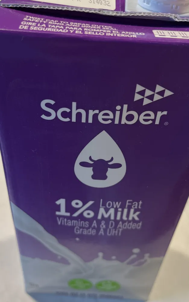 1% Low Fat Milk