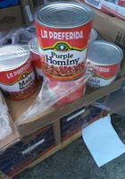 Purple hominy, indian purple corn