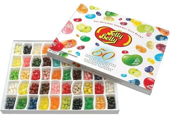 50 individual flavours