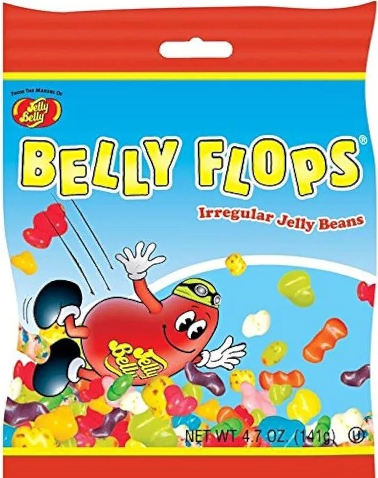 Jelly belly flops