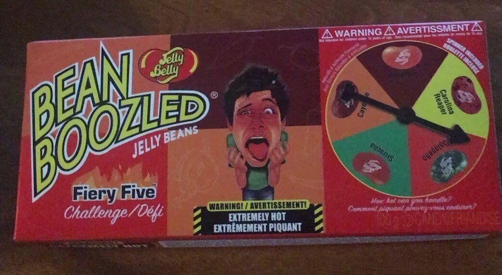 Bean boozled fiery five