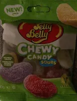Jelly Belly CHEWY CANDY ASSORTED SOURS 90 SHEF VAN