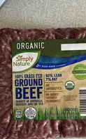 100%grass fed ground beef 93%