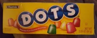 Tootsie, dots, gumdrops candies