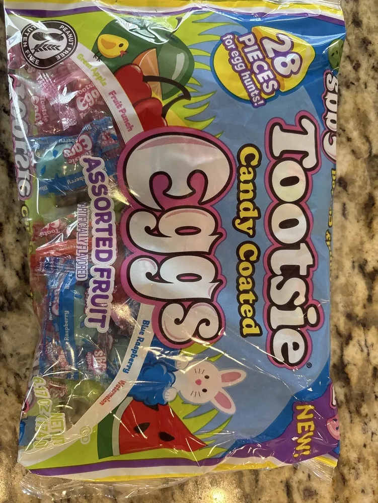 Fruity Tootsie Roll Eggs