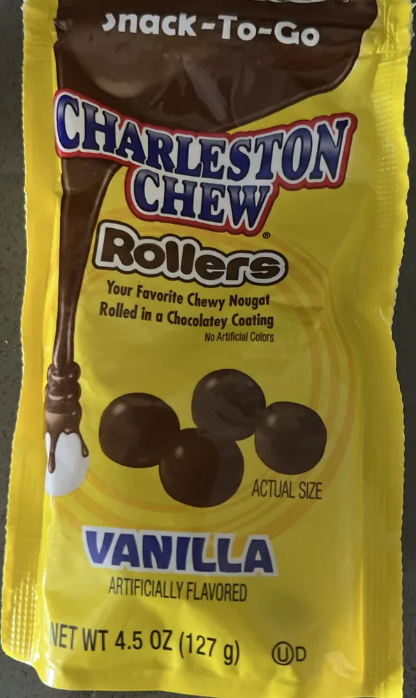 Rollers vanilla snacktogo resealable