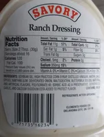 Ranch dressing