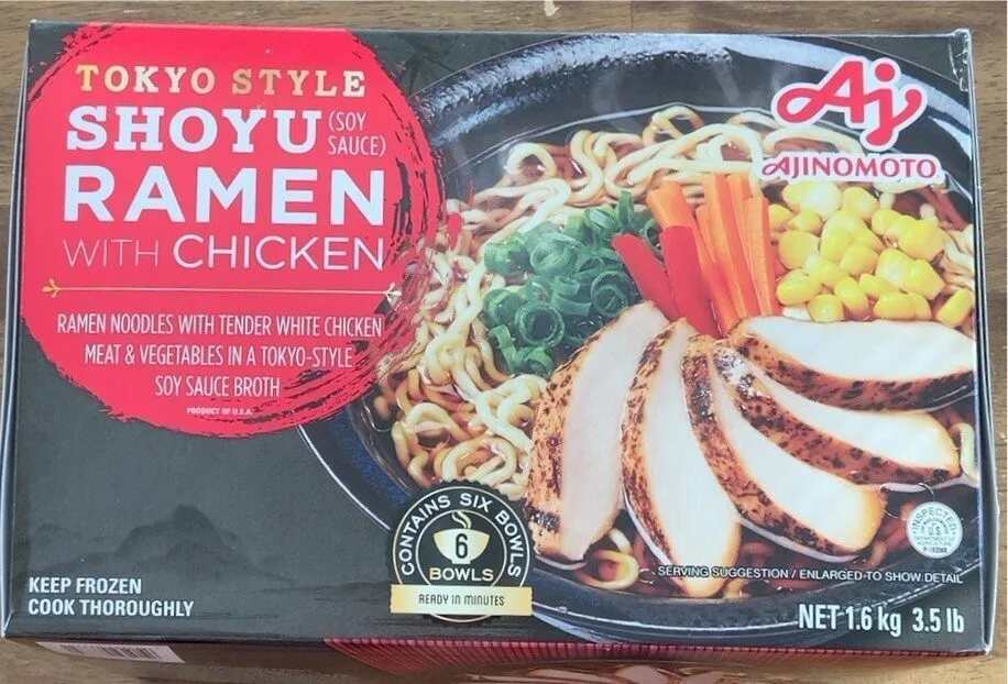 Tokyo Style Shoyu Ramen with Chicken