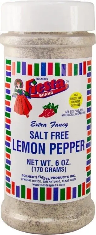 Salt free lemon pepper