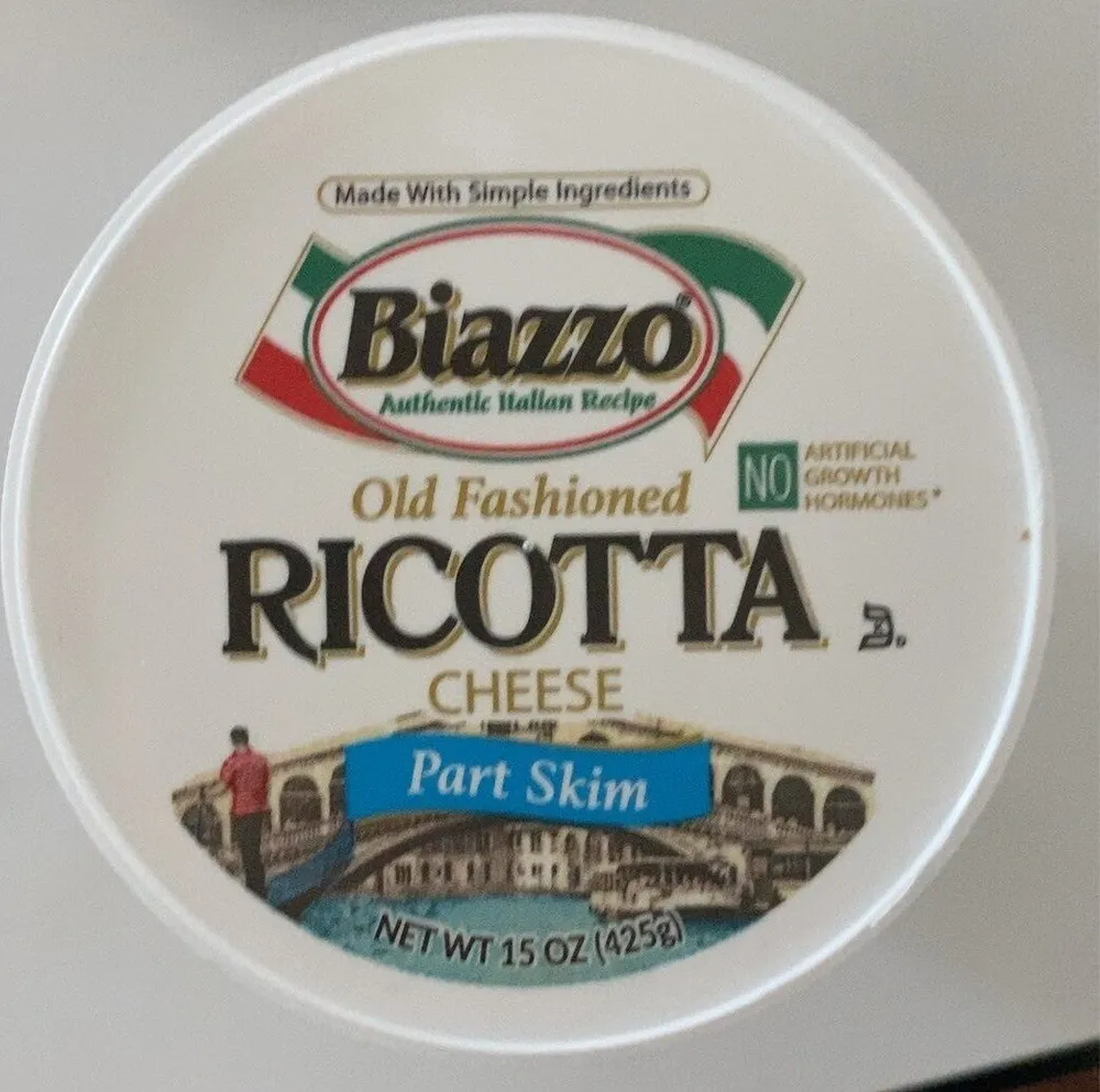 Old fashioned ricotta cheese