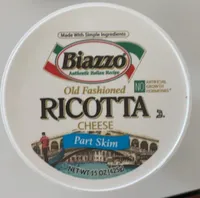 Old fashioned ricotta cheese