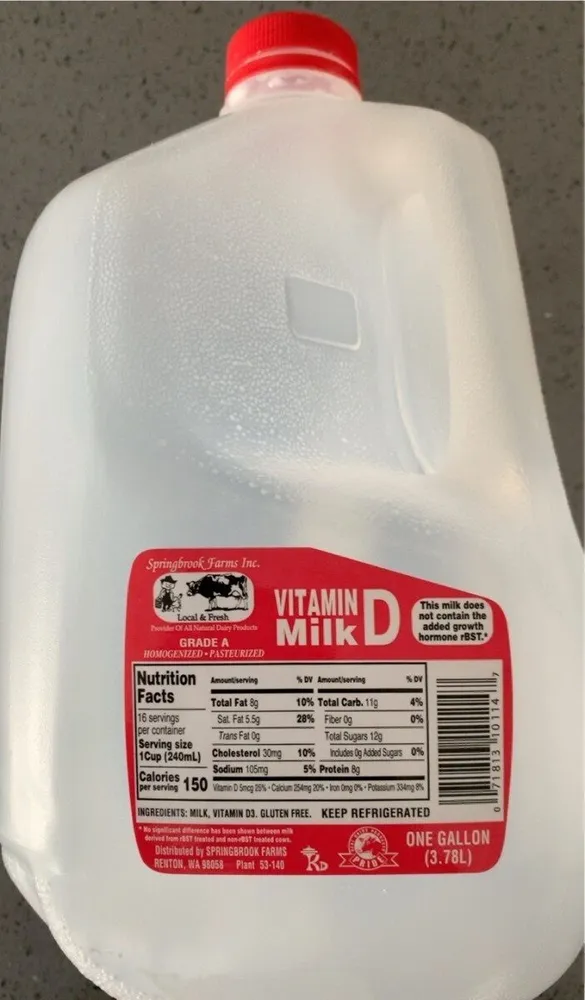 Vitamin D Milk
