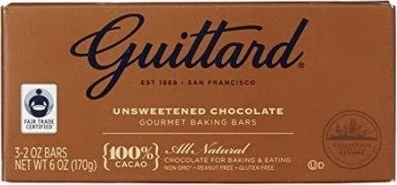 7101 100% Cacao Unsweetened Chocolate Baking Bars