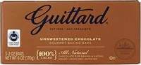 7101 100% Cacao Unsweetened Chocolate Baking Bars