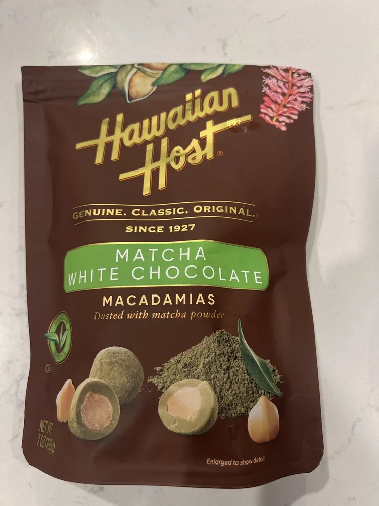 Matcha White Chocolate Macadamias