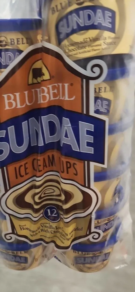 Sundae Ice Cream Cups