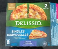 Pizzas individuelles 3 fromages