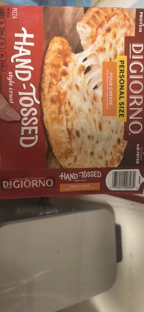 Personal Size Four Cheese Hand-Tossed Style Crust Pizza