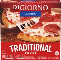 Personal Size Pepperoni Hand-Tossed style crust pizza